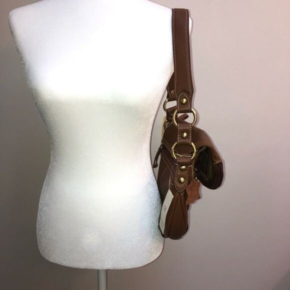 Gianni Bernini pebble NWT shoulder purse/tote - Picture 7 of 8